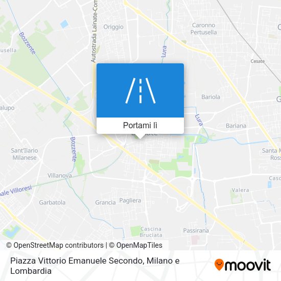 Mappa Piazza Vittorio Emanuele Secondo