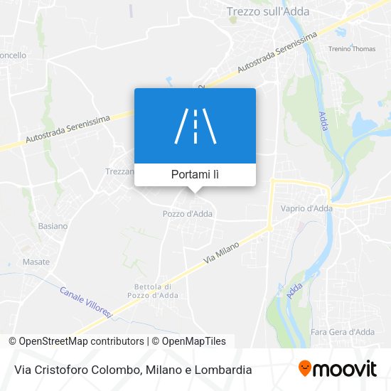 Mappa Via Cristoforo Colombo