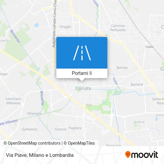 Mappa Via Piave