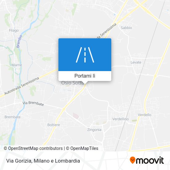 Mappa Via Gorizia
