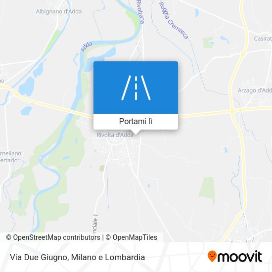 Mappa Via Due Giugno