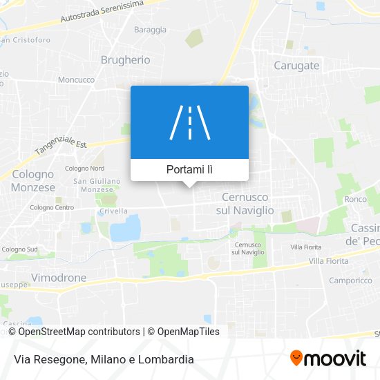 Mappa Via Resegone