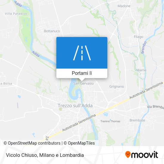 Mappa Vicolo Chiuso