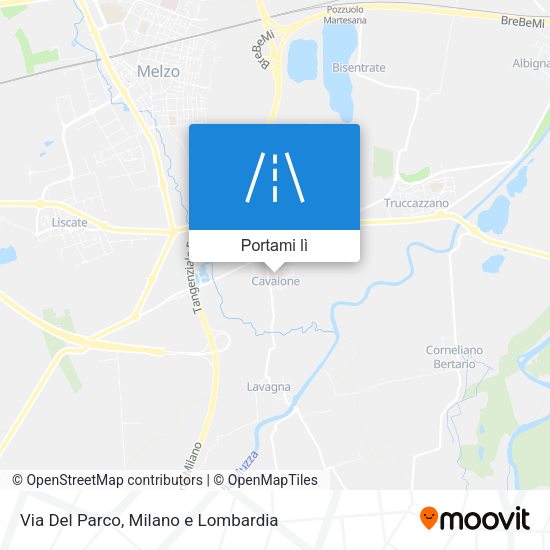 Mappa Via Del Parco