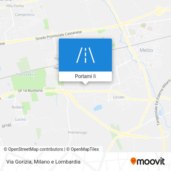 Mappa Via Gorizia