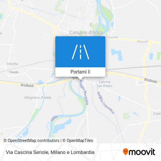 Mappa Via Cascina Seriole
