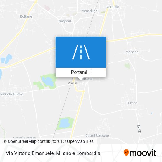 Mappa Via Vittorio Emanuele