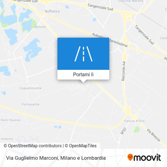 Mappa Via Guglielmo Marconi