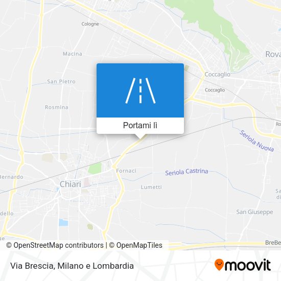 Mappa Via Brescia