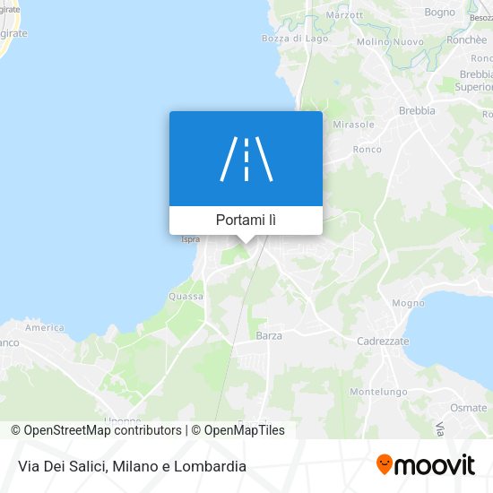 Mappa Via Dei Salici