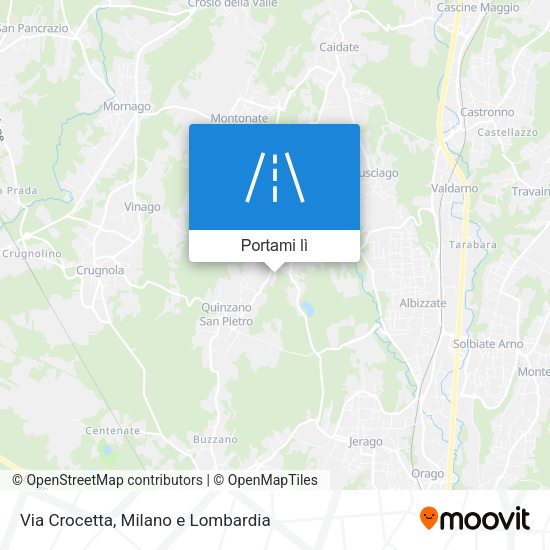 Mappa Via Crocetta