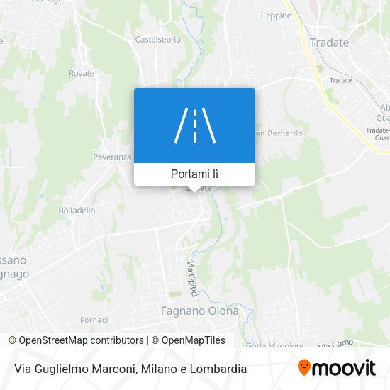 Mappa Via Guglielmo Marconi