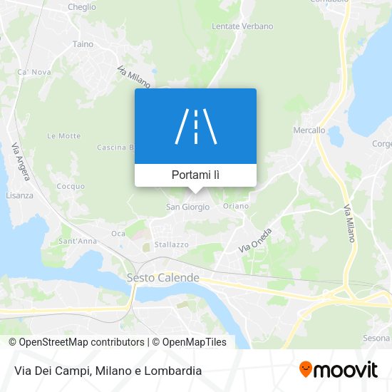 Mappa Via Dei Campi
