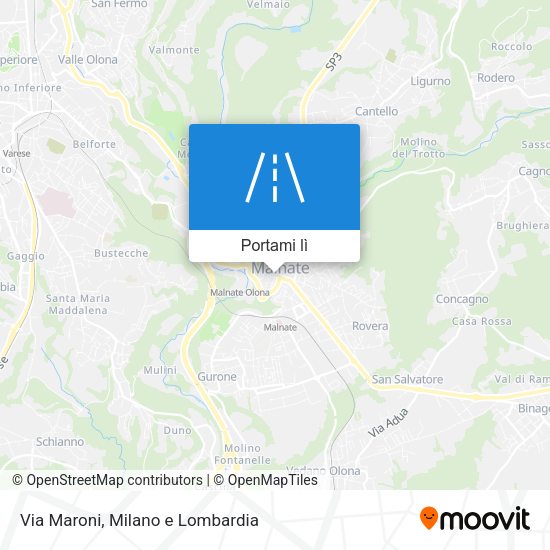 Mappa Via Maroni
