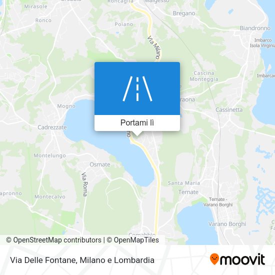 Mappa Via Delle Fontane