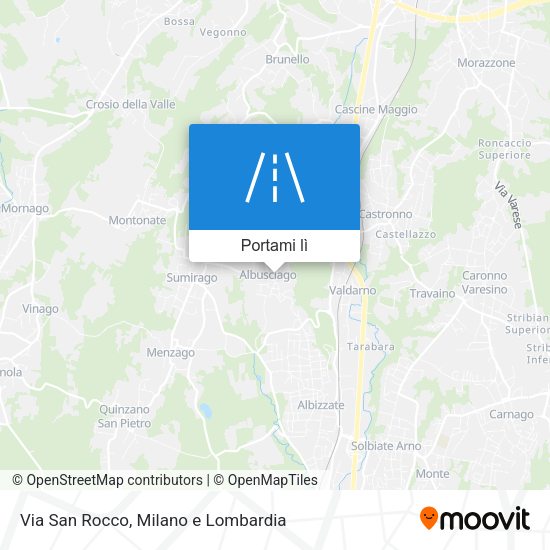 Mappa Via San Rocco