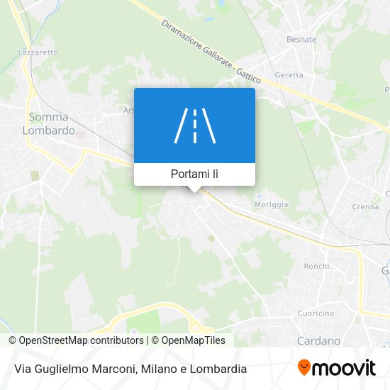 Mappa Via Guglielmo Marconi