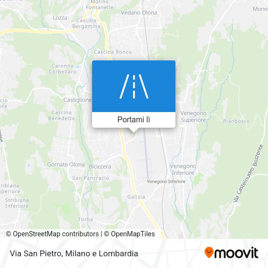 Mappa Via San Pietro