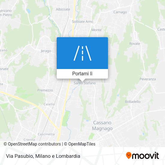 Mappa Via Pasubio