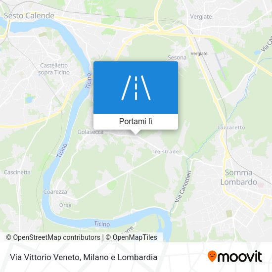 Mappa Via Vittorio Veneto
