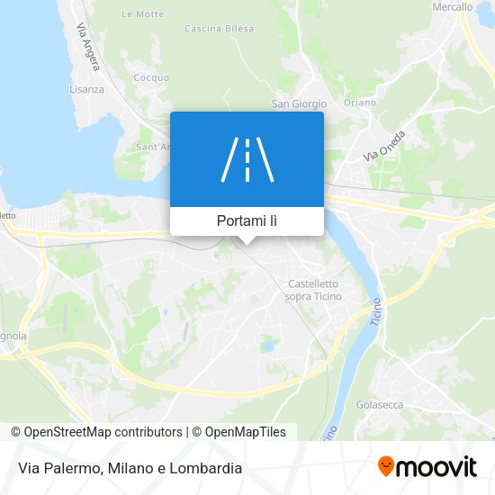 Mappa Via Palermo