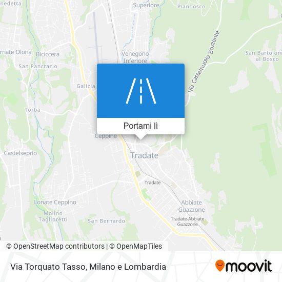Mappa Via Torquato Tasso
