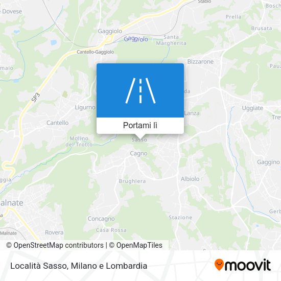Mappa Località Sasso