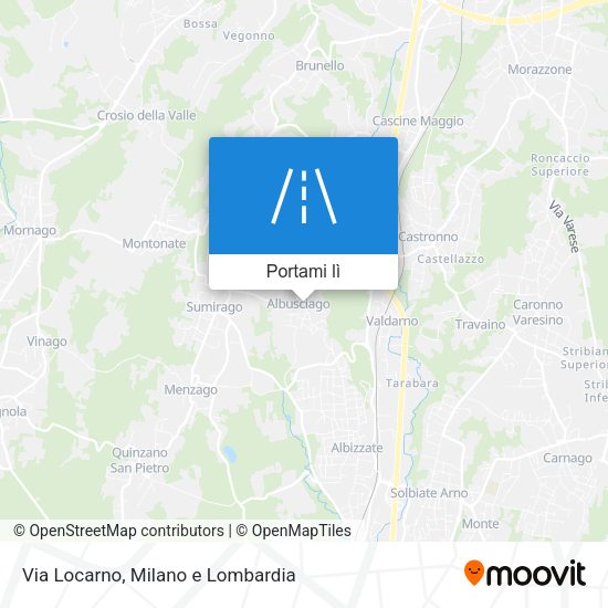 Mappa Via Locarno