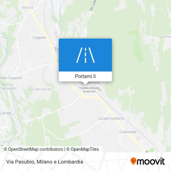 Mappa Via Pasubio