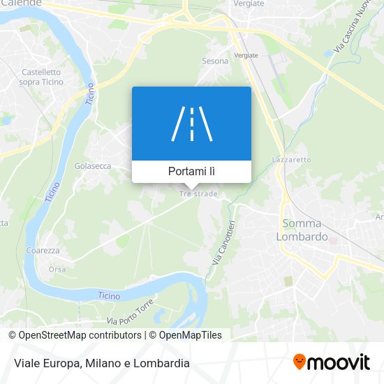 Mappa Viale Europa