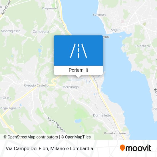 Mappa Via Campo Dei Fiori