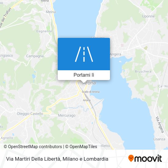 Mappa Via Martiri Della Libertà
