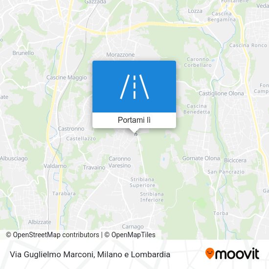 Mappa Via Guglielmo Marconi