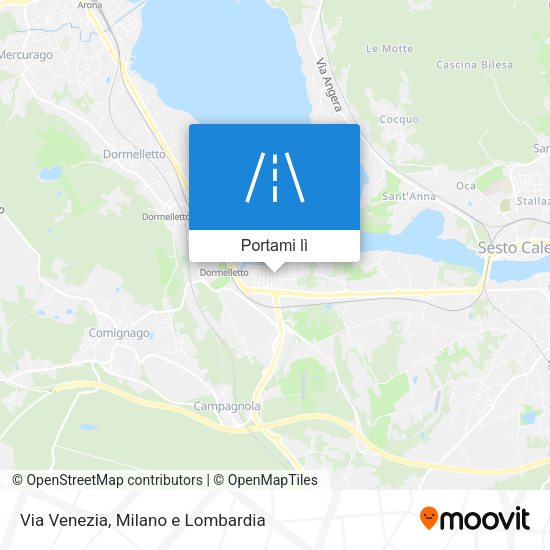 Mappa Via Venezia