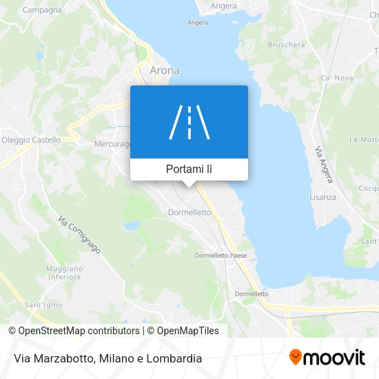 Mappa Via Marzabotto