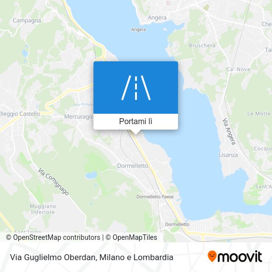 Mappa Via Guglielmo Oberdan