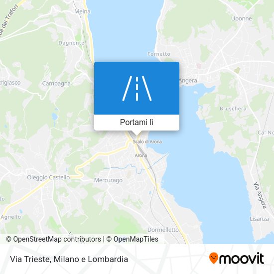Mappa Via Trieste