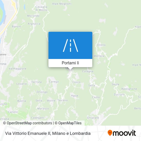 Mappa Via Vittorio Emanuele II