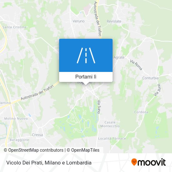 Mappa Vicolo Dei Prati