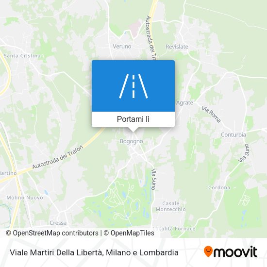 Mappa Viale Martiri Della Libertà