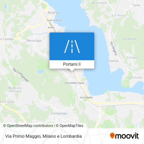Mappa Via Primo Maggio