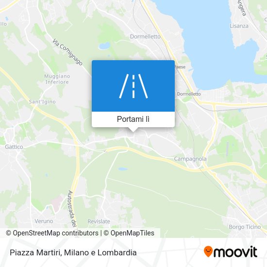 Mappa Piazza Martiri