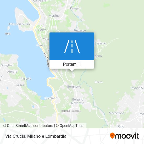 Mappa Via Crucis