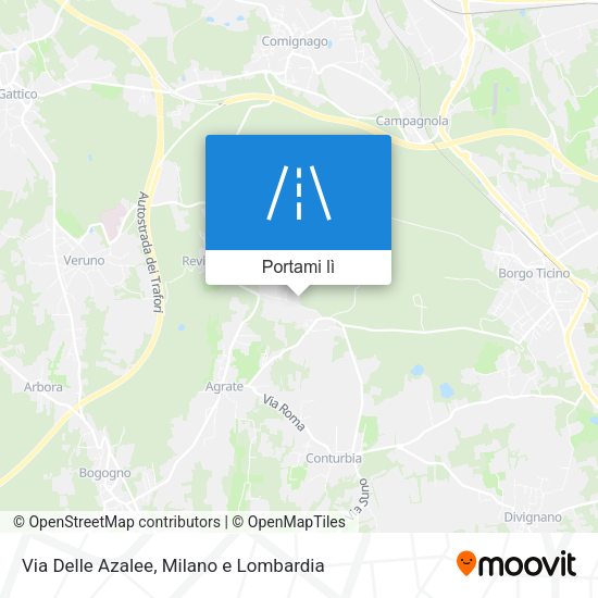 Mappa Via Delle Azalee