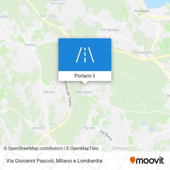 Mappa Via Giovanni Pascoli
