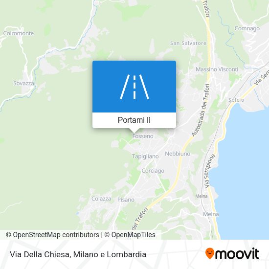 Mappa Via Della Chiesa