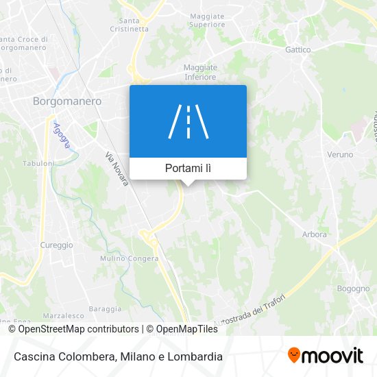 Mappa Cascina Colombera