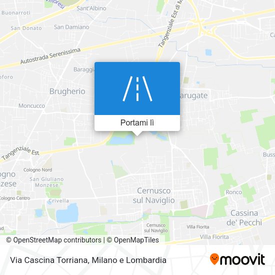 Mappa Via Cascina Torriana