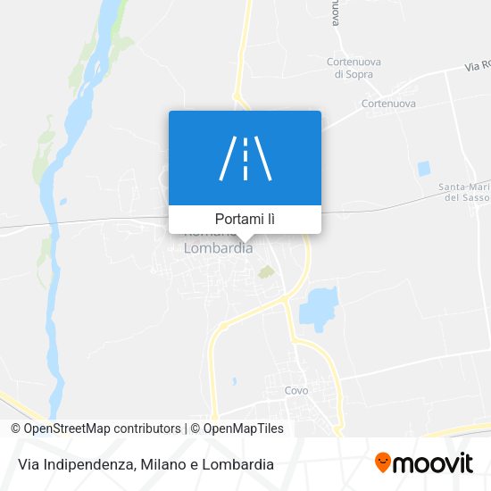 Mappa Via Indipendenza