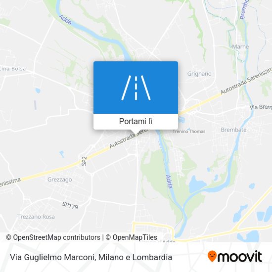 Mappa Via Guglielmo Marconi